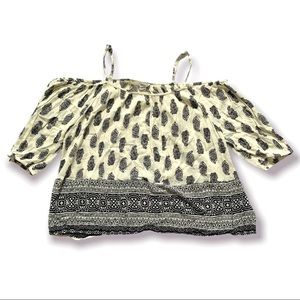 Streetwear Society off the Shoulder Top with Straps